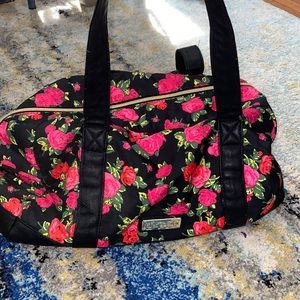 Betsey Johnson small duffel bag